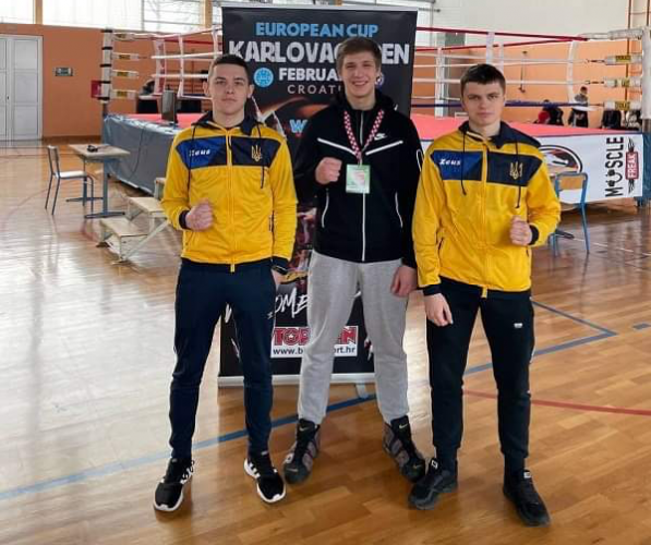 Харьковчане - призеры Кубка Европы по по кикбоксингу