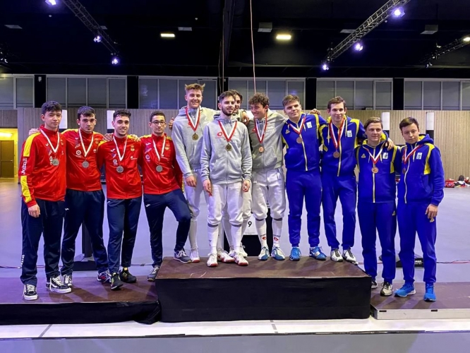 Харьковские фехтовальщики – бронзовые призеры юниорского Кубка мира