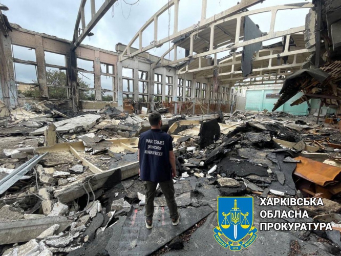 россияне разрушили домашнюю арену БК Политехник