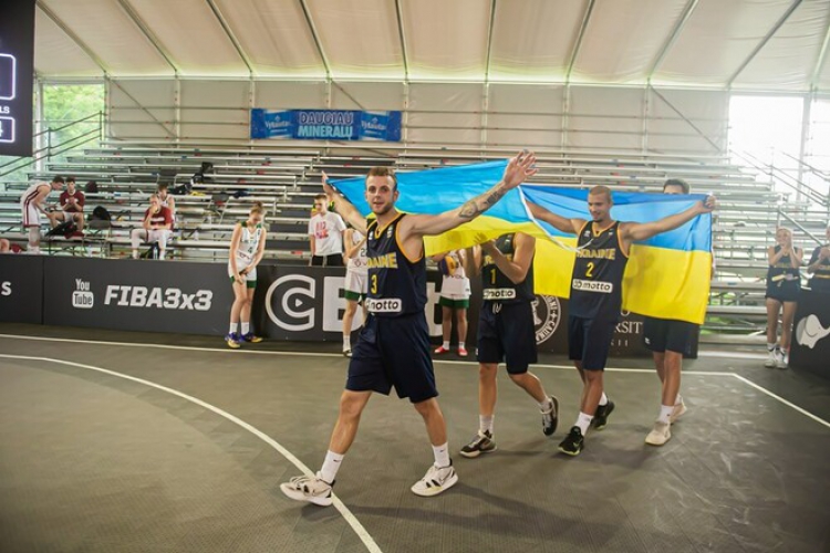 Мужская сборная Украины выиграла четвертый этап Лиги наций по баскетболу 3x3