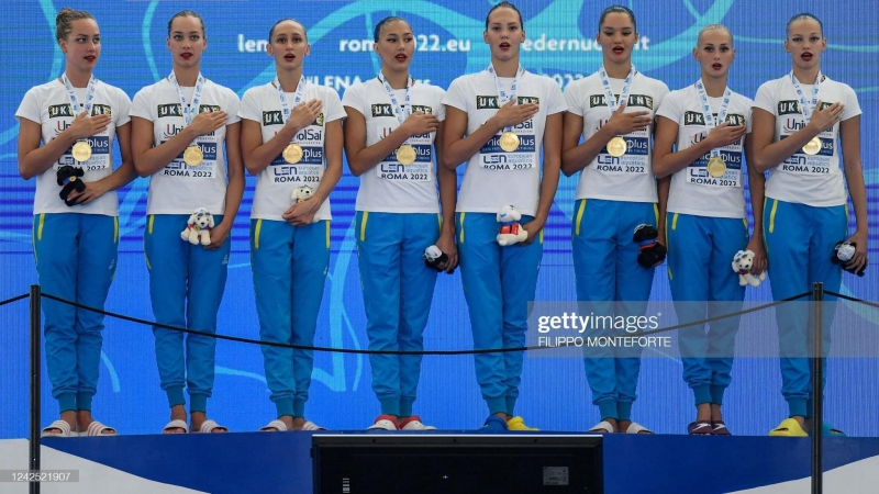 Артистическое плавание. Украина завоевала восьмое золото чемпионата Европы