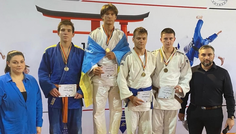 Харьковские дзюдоисты медально выступили в Румынии