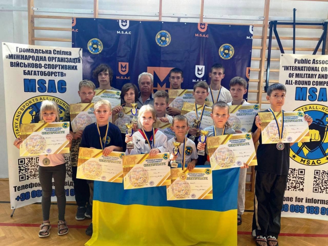 Харків’яни – переможці та призери міжнародного турніру з військово-спортивних багатоборств