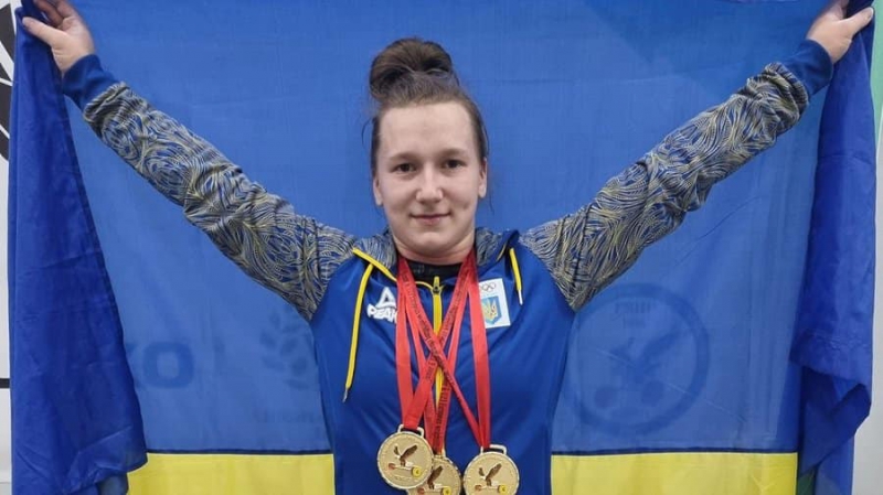 Гангур – абсолютна чемпіонка Європи з важкої атлетики серед молоді