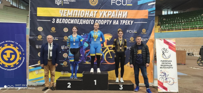 Харьковские трековики – победители и призеры национального чемпионата