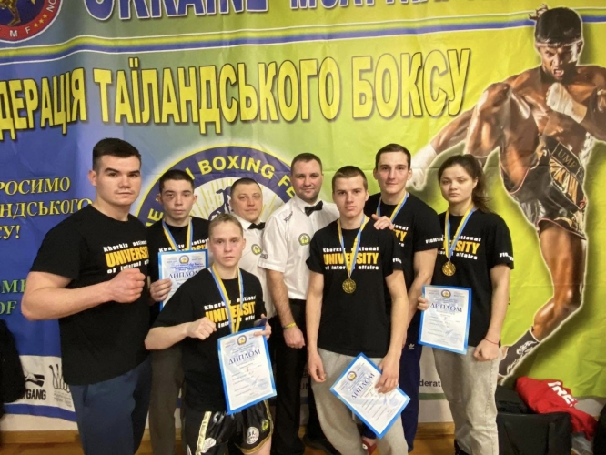 Харьковчане победно выступили на этапе Кубка Украины по Муэй-Тай