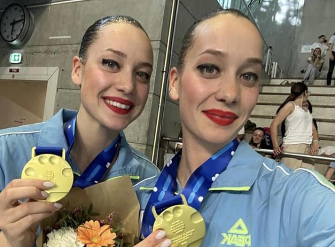Сестри Алєксіїви здобули золото Кубка світу з артистичного плавання у Монпельє