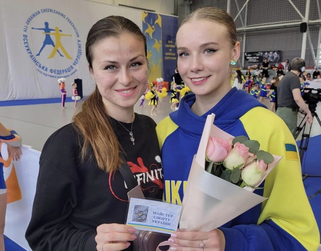 Харківські черлідерки – переможниці і призерки ЧУ