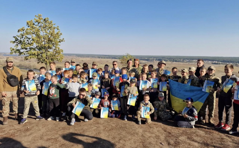 На Харківщині провели військово-спортивну гру для дітей і підлітків